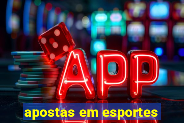 apostas em esportes