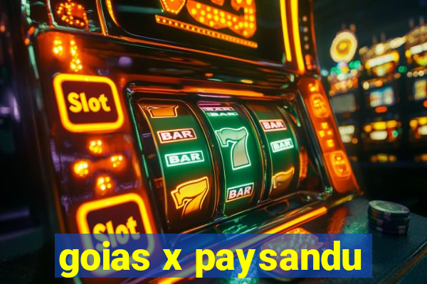 goias x paysandu