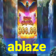 ablaze