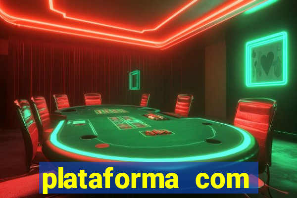 plataforma com b么nus de cadastro