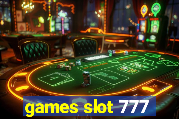 games slot 777