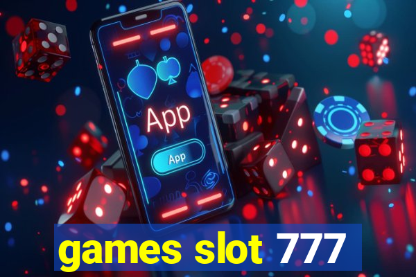 games slot 777