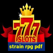 strain rpg pdf