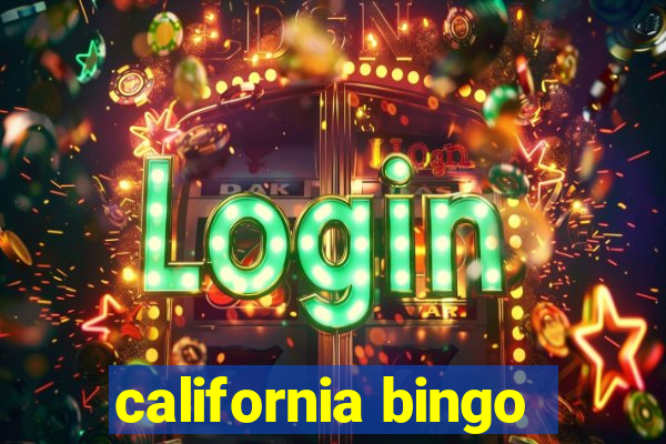 california bingo