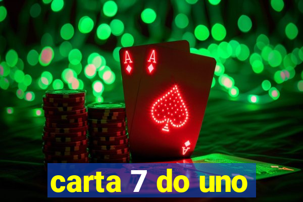 carta 7 do uno