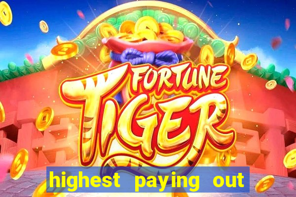 highest paying out online casino