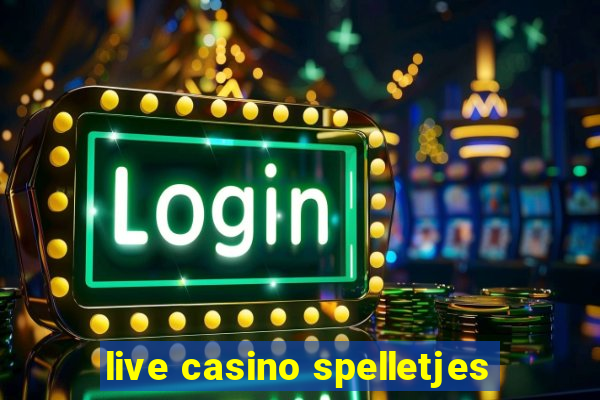 live casino spelletjes