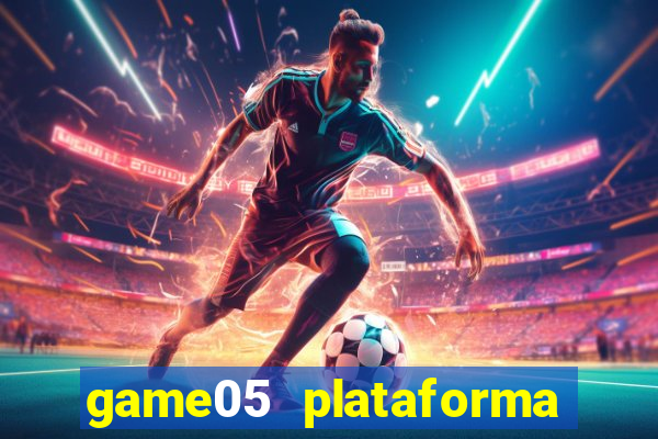 game05 plataforma de jogos