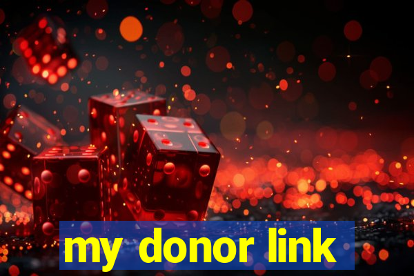 my donor link