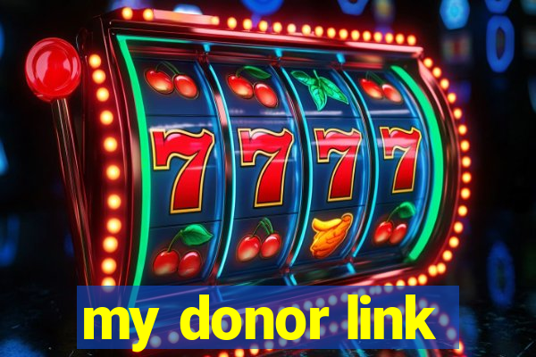 my donor link