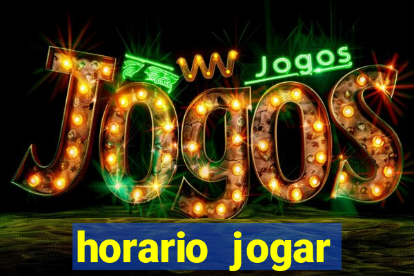 horario jogar fortune tiger