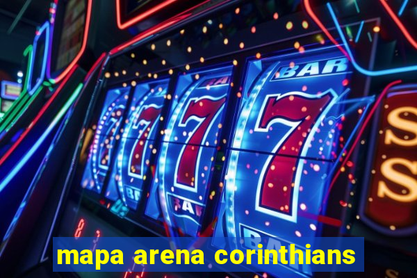 mapa arena corinthians