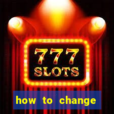 how to change bingo card on slot machine