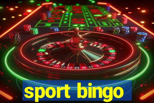 sport bingo