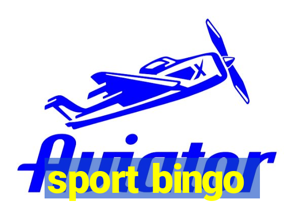 sport bingo