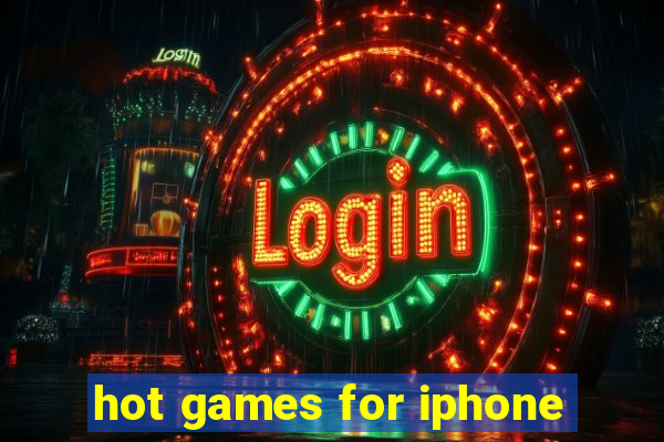 hot games for iphone