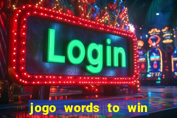 jogo words to win paga mesmo