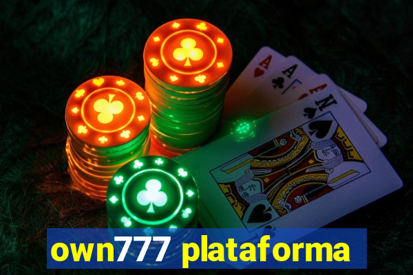 own777 plataforma