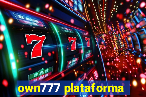 own777 plataforma