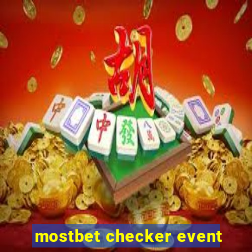 mostbet checker event