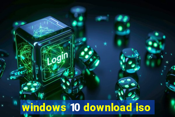 windows 10 download iso