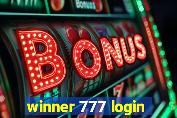 winner 777 login