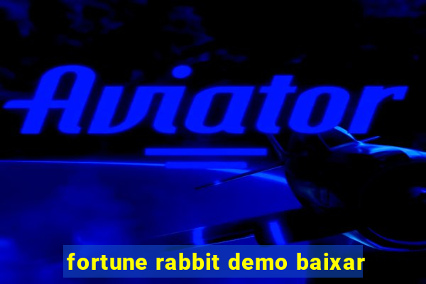 fortune rabbit demo baixar