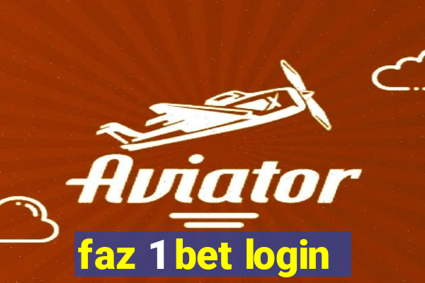 faz 1 bet login