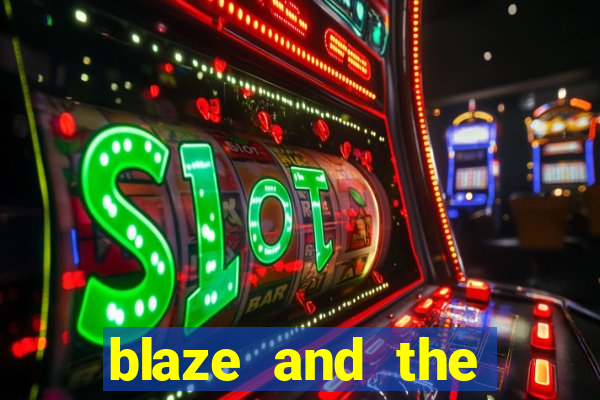 blaze and the monster machines logo font