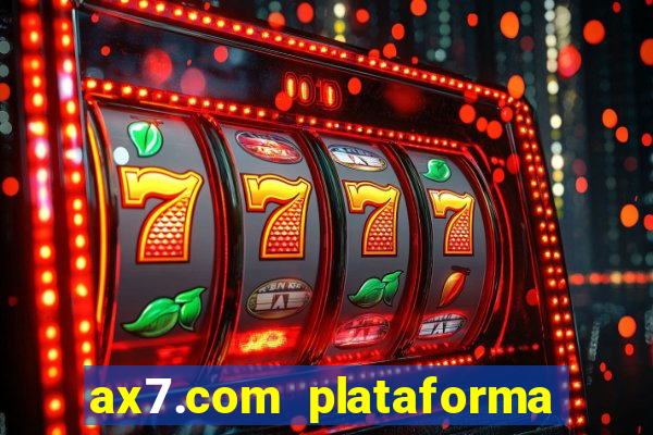 ax7.com plataforma de jogos