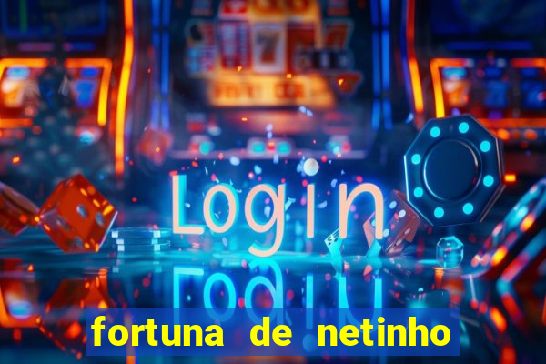 fortuna de netinho de paula