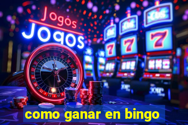 como ganar en bingo