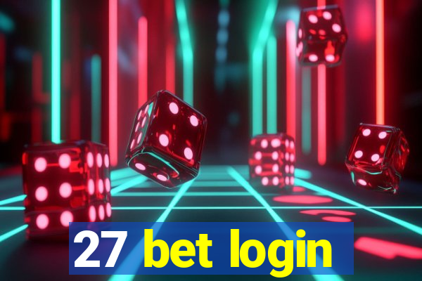 27 bet login