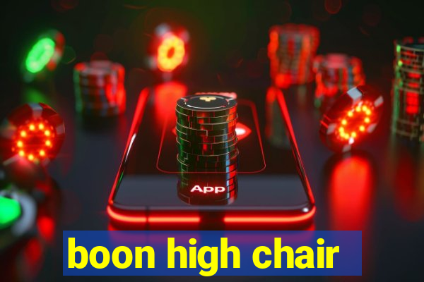 boon high chair