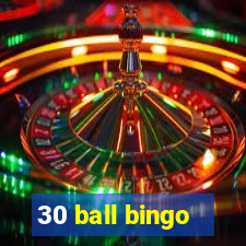 30 ball bingo