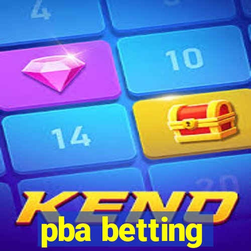 pba betting