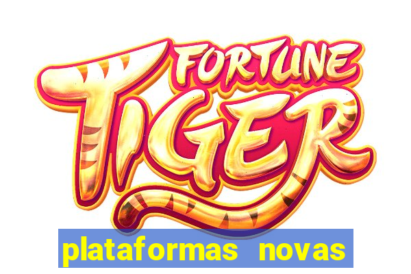 plataformas novas com bonus de cadastro