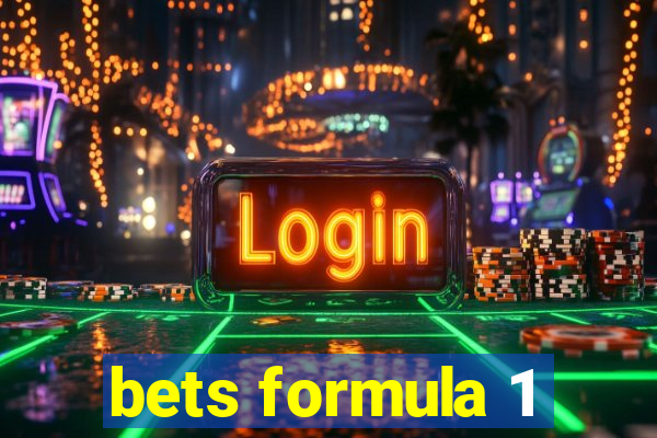 bets formula 1