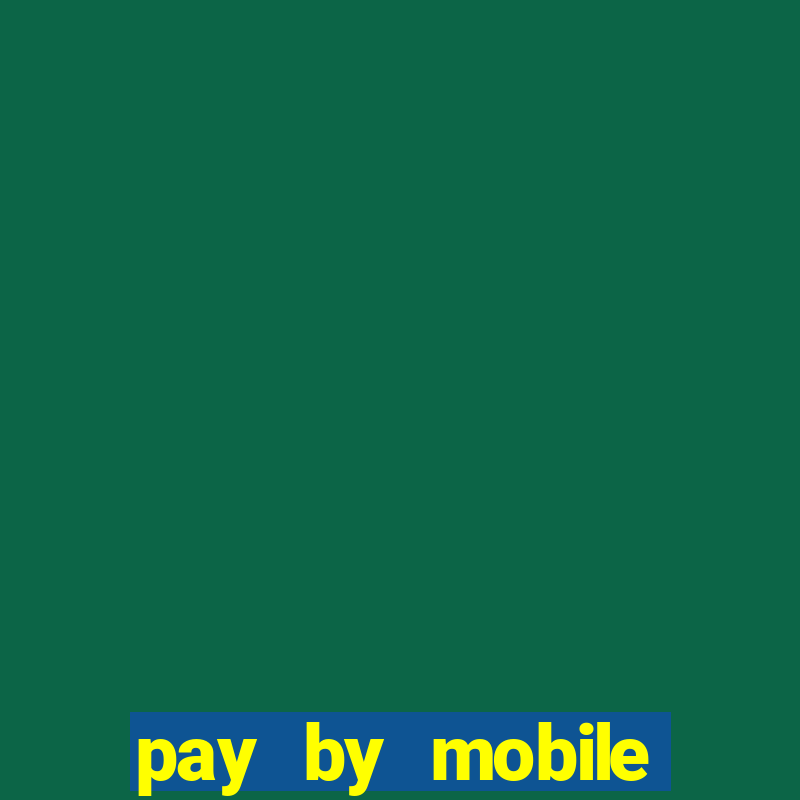 pay by mobile casino boku