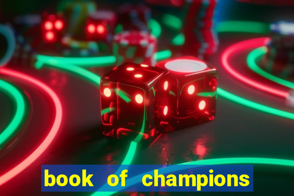 book of champions world glory slot free play