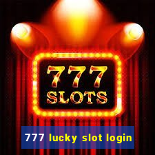 777 lucky slot login