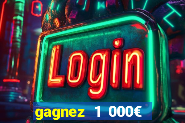 gagnez 1 000€ sur jow