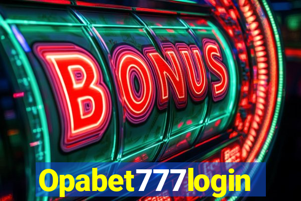 Opabet777login