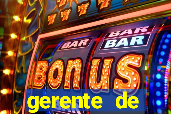 gerente de plataforma slots