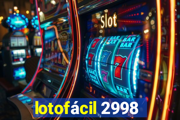 lotofácil 2998