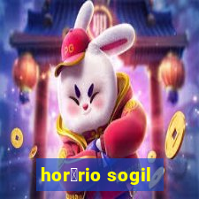 hor谩rio sogil