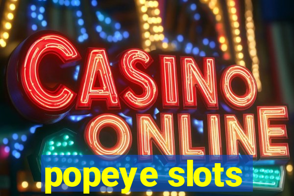 popeye slots