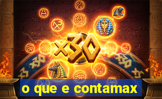 o que e contamax