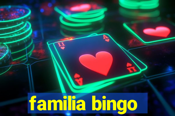 familia bingo