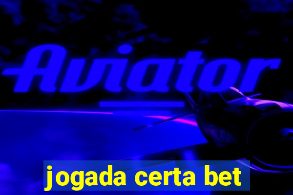 jogada certa bet